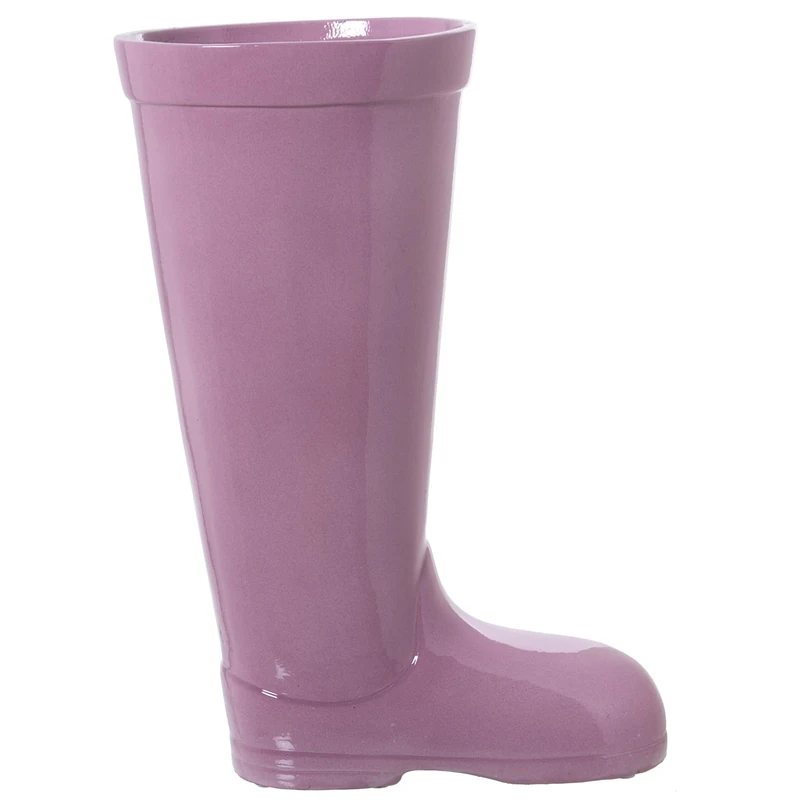 CERÁMICA BOTA PARAGÜERO PINK 32X18X45CM - Image 1