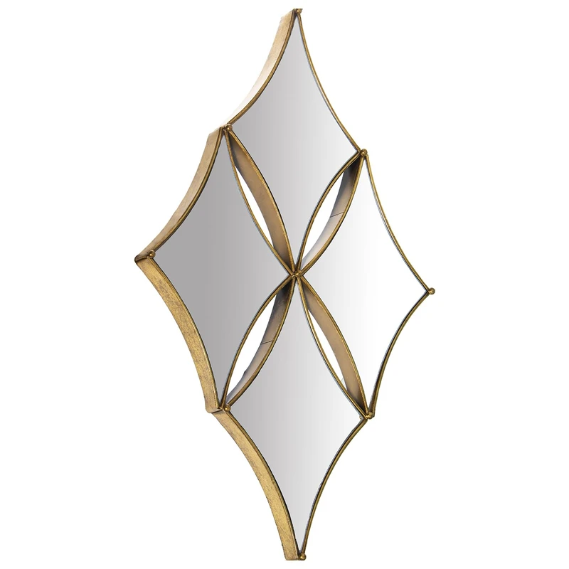 Espejo Metal Dorado 54 x 6 x 89 cm, ESP Drop: 24 x 41 cm - Image 1