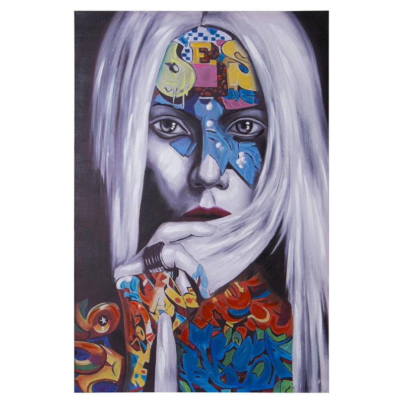 AlexandreHouse LIENZO CUADRO 80X120CM ROSTROMUJER 80X3X120CM
