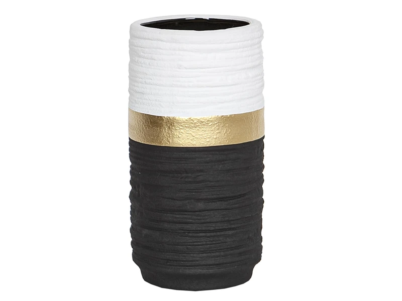 FLORERO Ceramic Black/Dorado/Blanco - Image 1