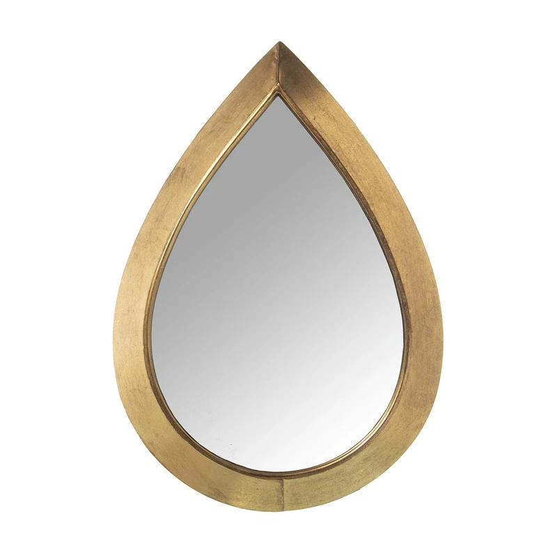 AlexandreHouse ESPEJO PARED METAL 40X58CM Dorado 40X4X58CM
