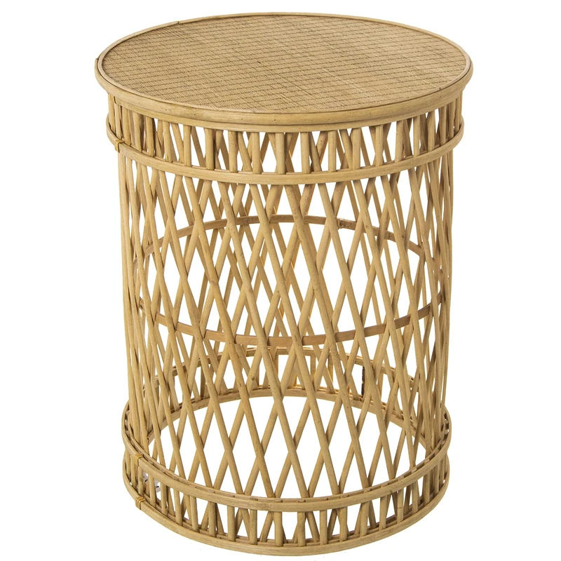 AlexandreHouse MESA AUXILIAR BAMBU NATURAL_°38X47CM - Image 1