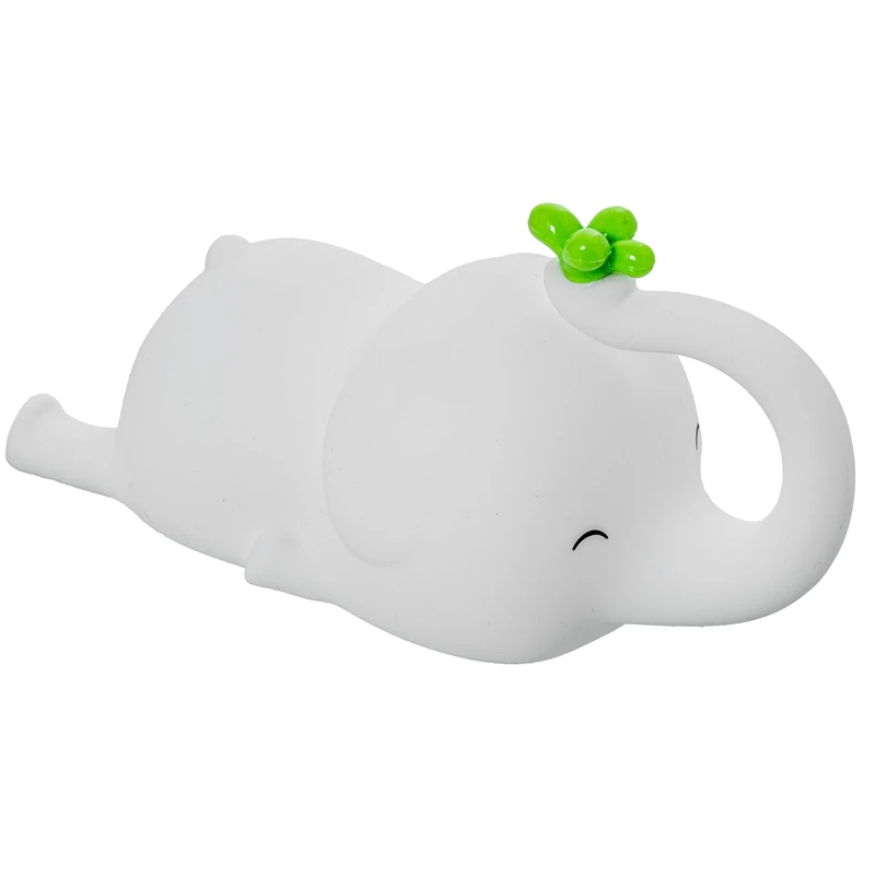 LUZ NOCTURNA LED Elephant SOPORTE MÓVIL Alimentacion USB_18 x 9 x 9 cm, ABS+Silicon