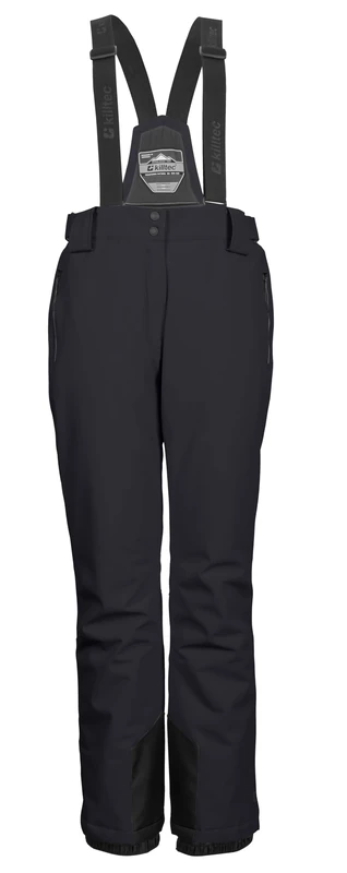 Killtec KSW 249 WMN Ski PNTS_ERIELLE 43428-000 Women's Ski Trousers with Removable Straps, Edge Protection and Snow Guard Black 54 - Image 1