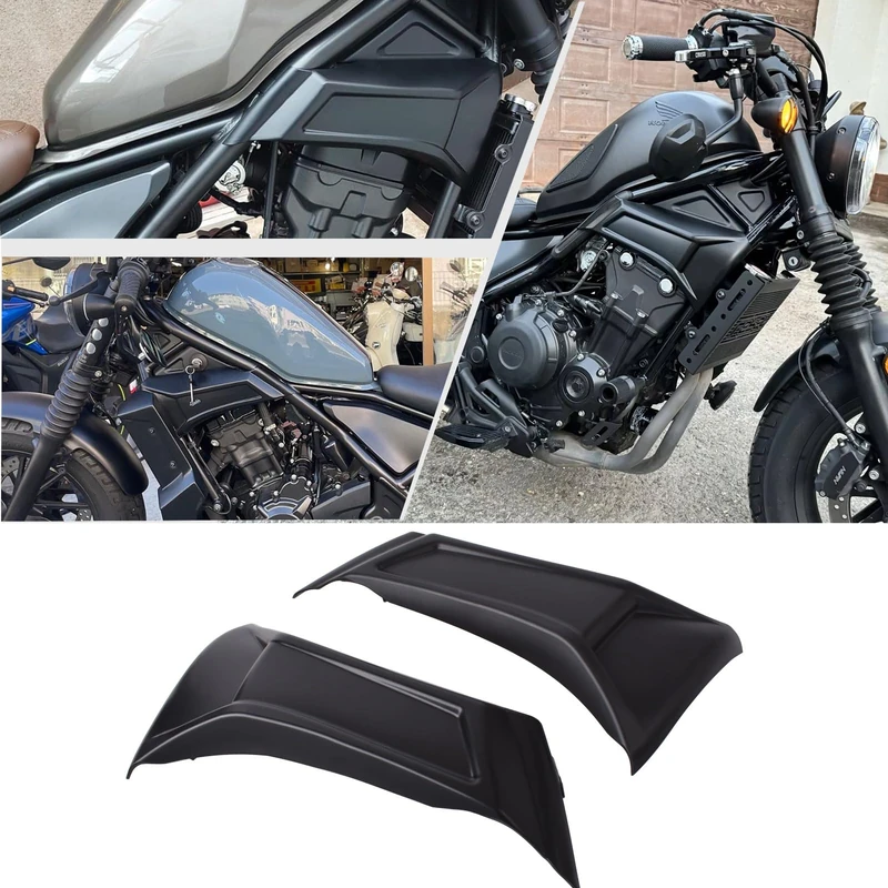 Midimttop Motorcycle Left & Right Side Panel Covers Frame Guard,Decorative Panel Shell fit for Ho&n&da CMX Rebel 250/300/500 2017-2025 CL250/CL300/CL500/SCL500 2023-2025