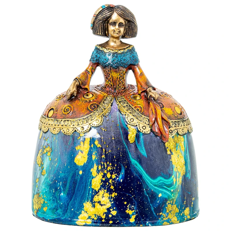 Figure Resin Menina Colours_18 x 14 x 22 cm - Image 1