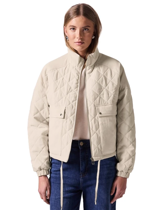 Street One Studio Women's F202041 Jacket, Pearly Sand, One Size