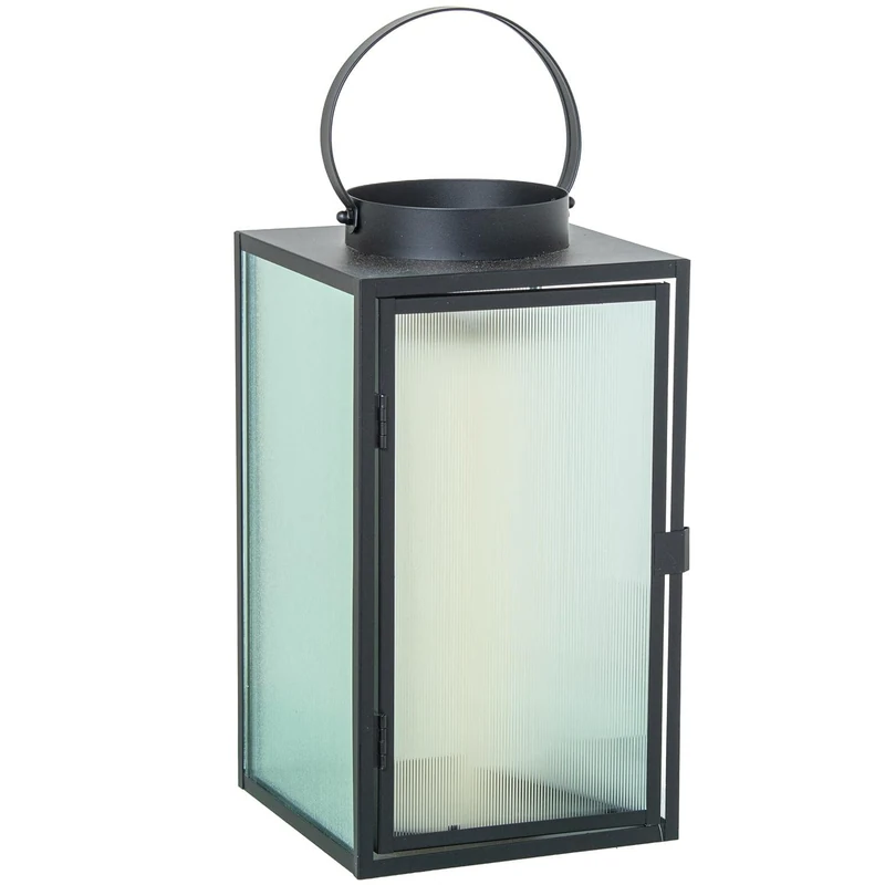 Farol wallet-holder 30 cm metal black_16x16x30 cm - Image 1