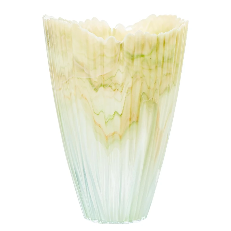 Jarron Crystal 30 cm Cream_° 21 x 30 cm Base: °9 cm