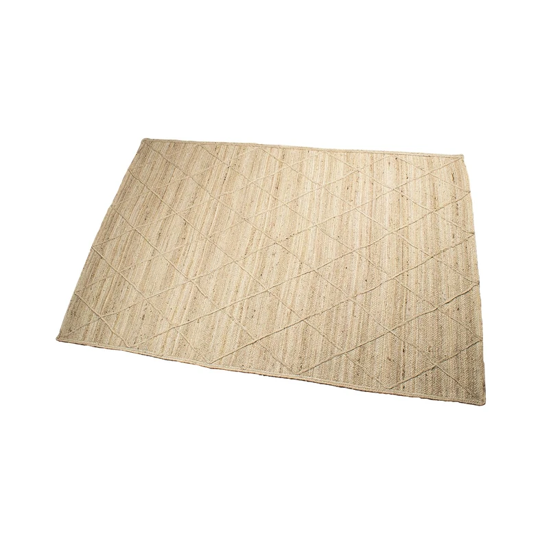 AlexandreHouse ALFOMBRA YUTE 120X170CM NATURAL ROMBOS_120X170CM - Image 1