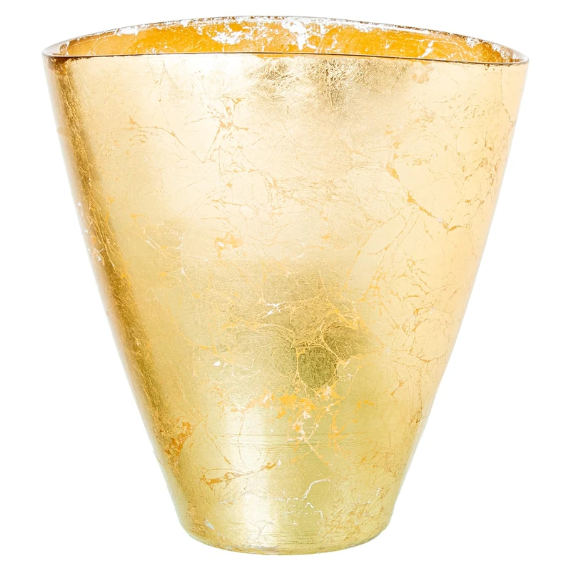 AlexandreHouse Garron Crystal 24 cm Dorado 24 x 14 x 24 cm