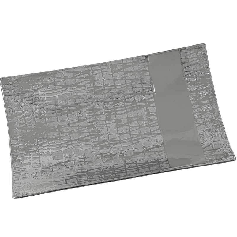 Rectangular Ceramic Center Plata_40X24X8CM - Image 1