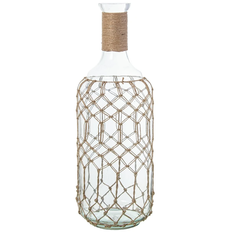 JARRÓN CRYSTAL BOTTLE 54 CM C/CUERDA_° 19X54 CM - Image 1