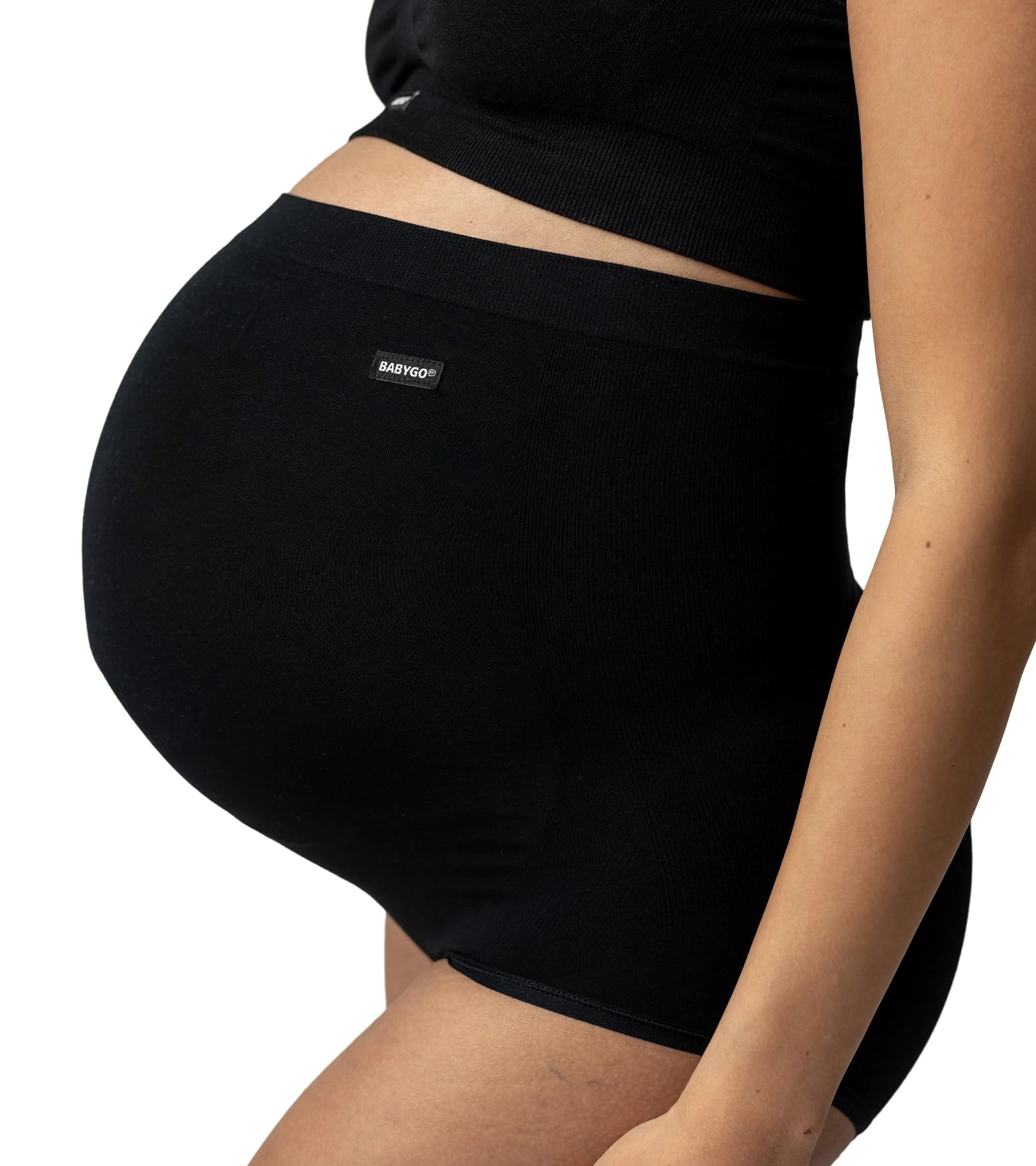 BABYGO Over Bump Knicker (UK, Alpha, M, Regular, Regular, Black)