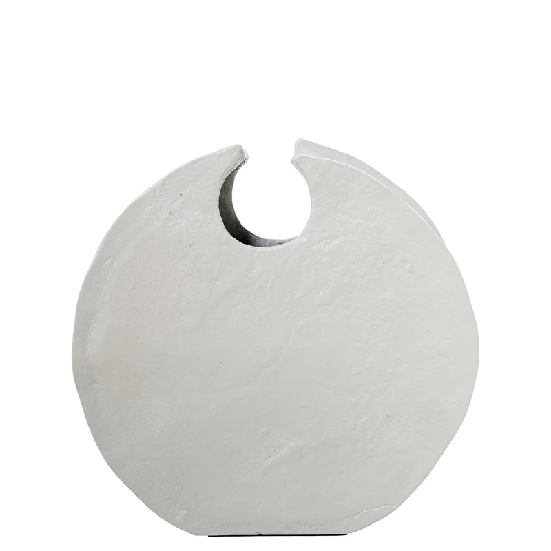 JARRÓN Aluminium 31 cm BLANCO_32X7X31CM - Image 1