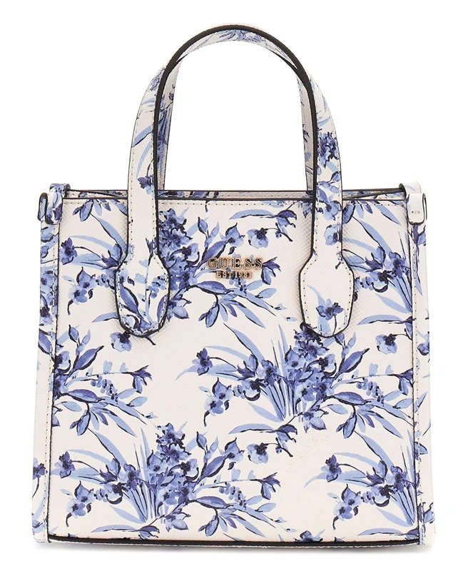 GUESS Women's Silvana 2 Compartment Mini Tote, Floral Multi, One Size