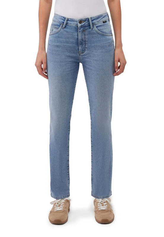 Mavi Women's Kendra Jeans, Lt Brushed Glam, 32W x 32L