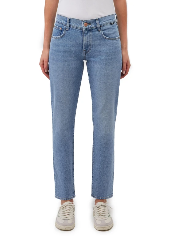 Mavi Women's Mirella Jeans, Mid Brushed 90s, 28W x 30L