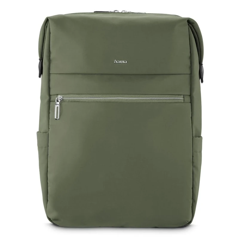 Hama Unisex Ultimate Laptop Backpack (Pack of 1), Green, Mittelgroße, Business
