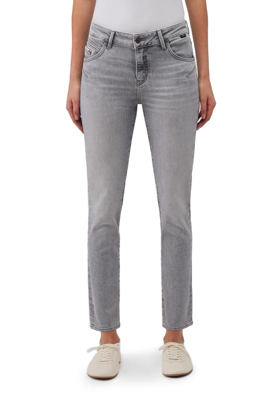 Mavi Women's Sophie Jeans, Grey Brushed Glam, 27/34, Grey Brushed Glam, 27W x 34L