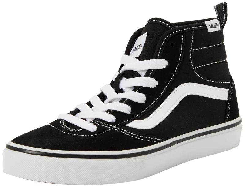 Vans Ashwood Hi Decon, Black/White, 3 UK