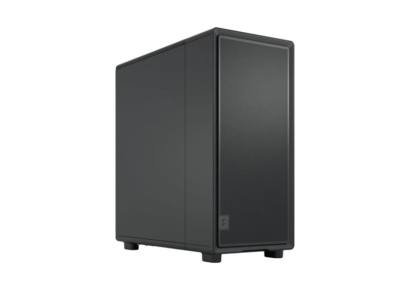 Fractal Design Epoch Black Solid - High Airflow PC Gaming Case - Mesh Front Panel - Three Momentum 12 Fans Included - Spacious Interior - ATX/mATX/ITX Support