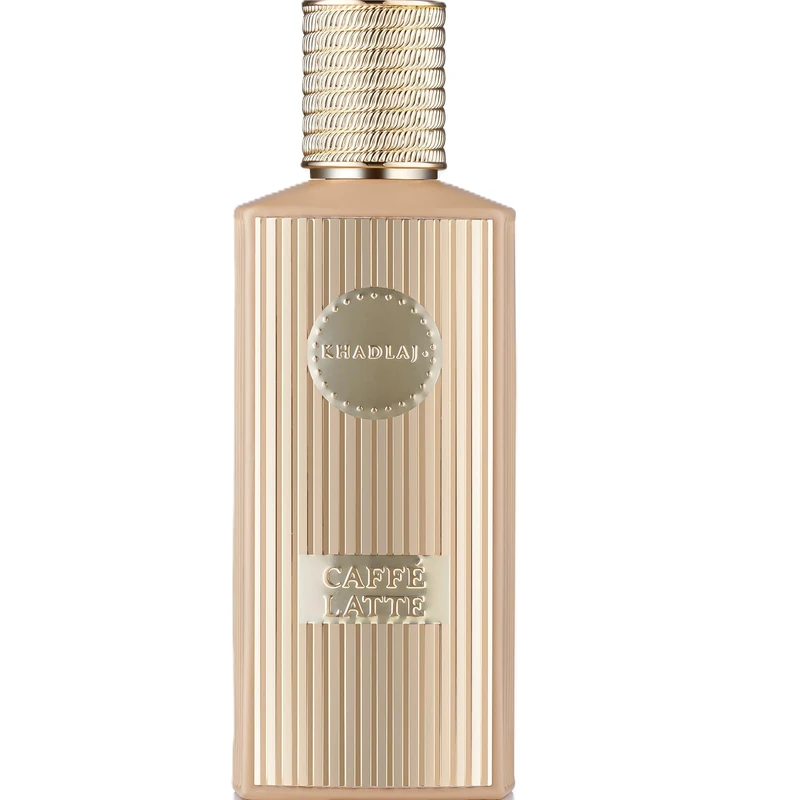 Caffe Latte 100ml Khadlaj Perfumes- Extrait De Parfum For Women Men - Almond Caramel Amber Vanilla - Warm Creamy Coffee Gourmand Scent