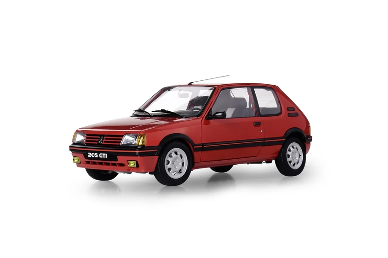 IXO Collections 1:8 IXO Peugeot 205 GTI Red - Model Making, Scale Modeling, Model Kits, Model Making Kit, 720 Parts, Car Kit