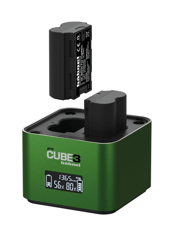 Hähnel - ProCube3 - For Fujifilm - DSLR Duo Charger - Faster Charging - USB Type-C input