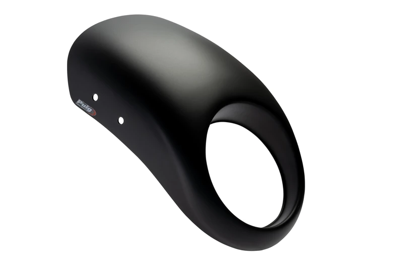 Puig 21956J Anarchy Fairing for Harley Davidson Nightster 975 Special 2023 and 2024 – Aerodynamic Protection and Sporty Design, Matt black