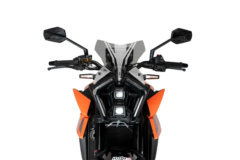 Puig 21995H New Generation Sport Windshield for KTM 990 Duke 2024 – Aerodynamic Performance and Sporty Design, Smoke