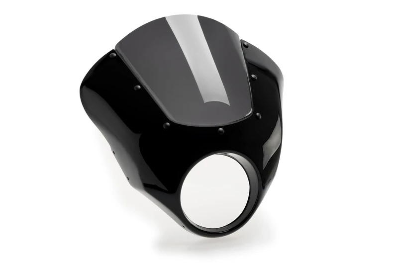 Puig 22197F New Generation Sport Windshield for Harley Davidson Nightster 975 Special 2023 and 2024 – Aerodynamic Design and Sporty Style, Dark Smoke