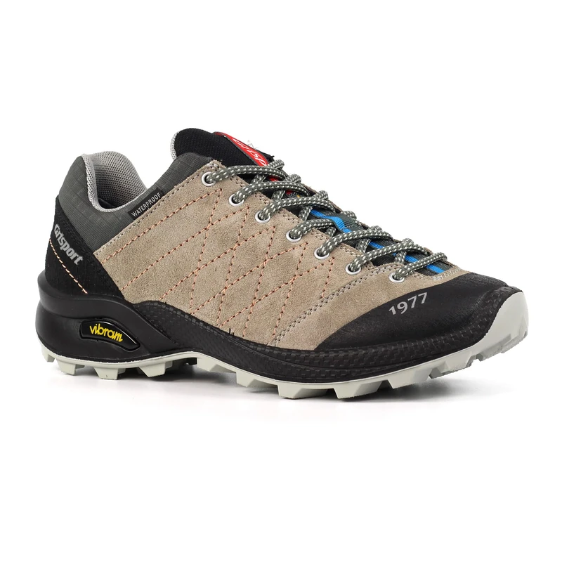 Grisport Lady Treviso Light Grey All Grip Walking Shoe 38 Light Grey