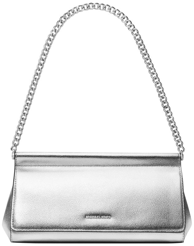 Michael Kors 30S5S9YC6M-040 MD EW CLUTCH Female SILVER Size One Size