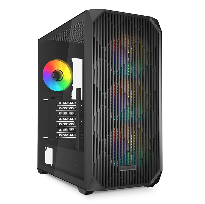 Sharkoon AK3 RGB Black, ATX PC Case