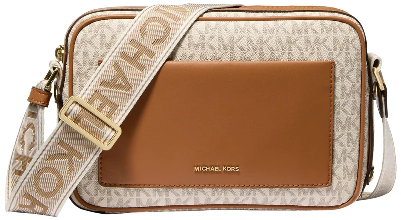 Michael Kors 32R5G5VC9B-149 LG EW PCKT XBODY Female VANILLA/ACRN Size One Size