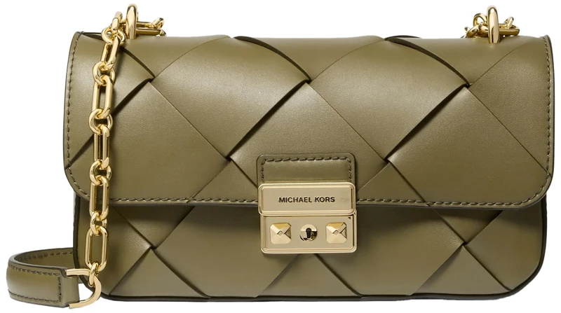 Michael Kors 30S5G2RL5L-367 SM CONV CHAIN SHLDR Female SAFARI GREEN Size One Size