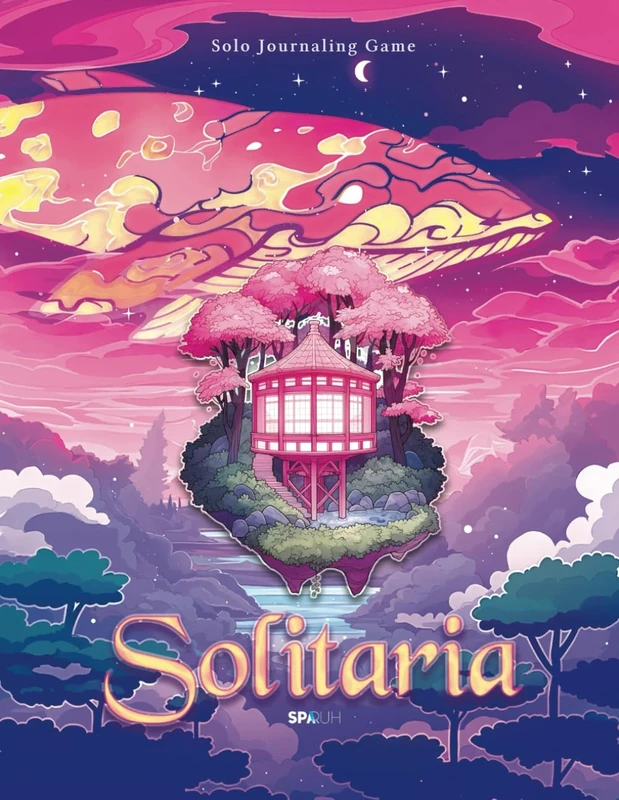 Solitaria: Solo Journaling TTRPG: Craft Your Journey with Cards, Journaling, and Imagination