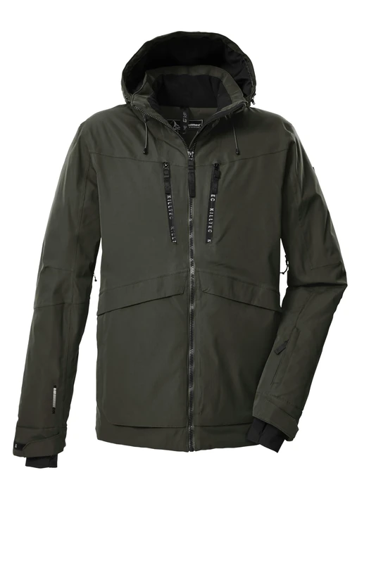Killtec Men's Ksw 55 Mn Ski Jacket/Functional Jacket with Hood, Snow Guard and Underarm Ventilation - Image 1