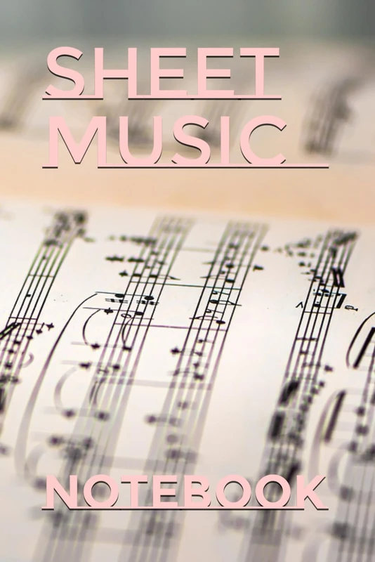 Sheet Music Journal for Musicians to Capture, Practice, and Organize Their Work