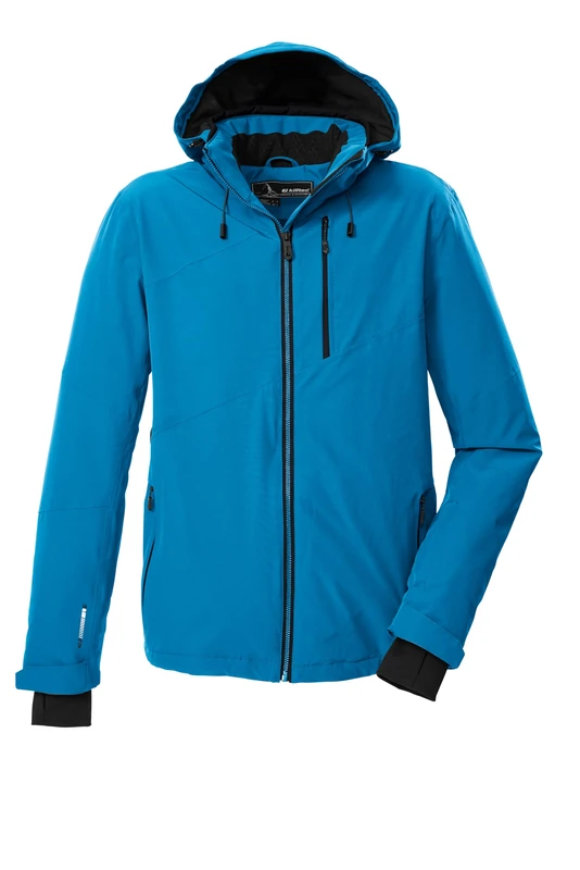 Killtec Men's Ksw 24 Mn Ski Jacket Outdoor Jacket/Functional Jacket with Removable Hood and Snow Guard