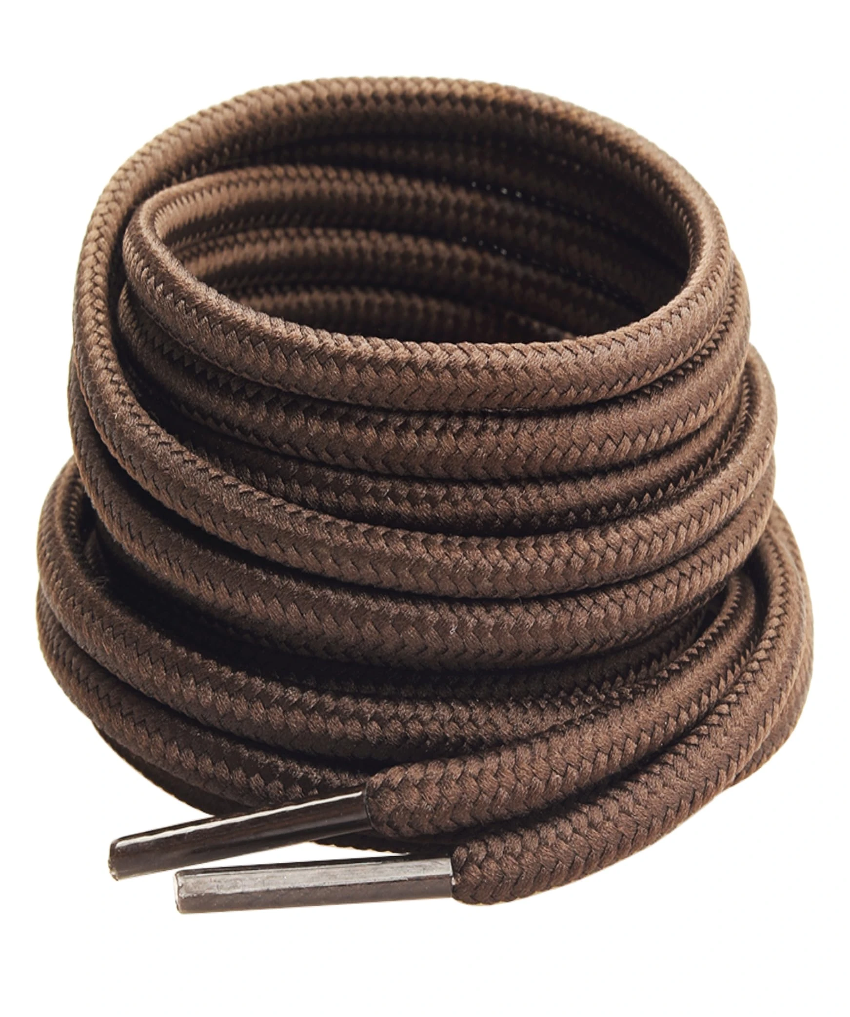 Gendewiner 1 Pair Brown 130 cm Long Round Boots Shoelace Hiking Boots Shoe Laces Replacements for School Football Trainer Laces
