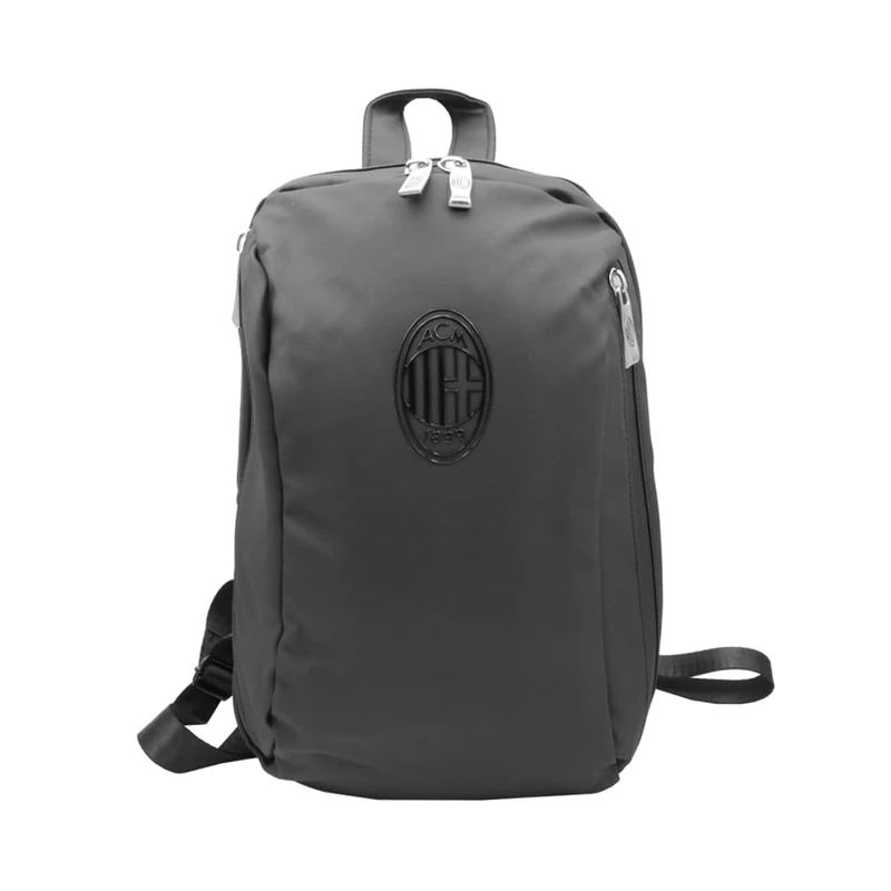 AC Milan Unisex's 143459 Milan Single Shoulder Travel Bag/Backpack, Black, Medium
