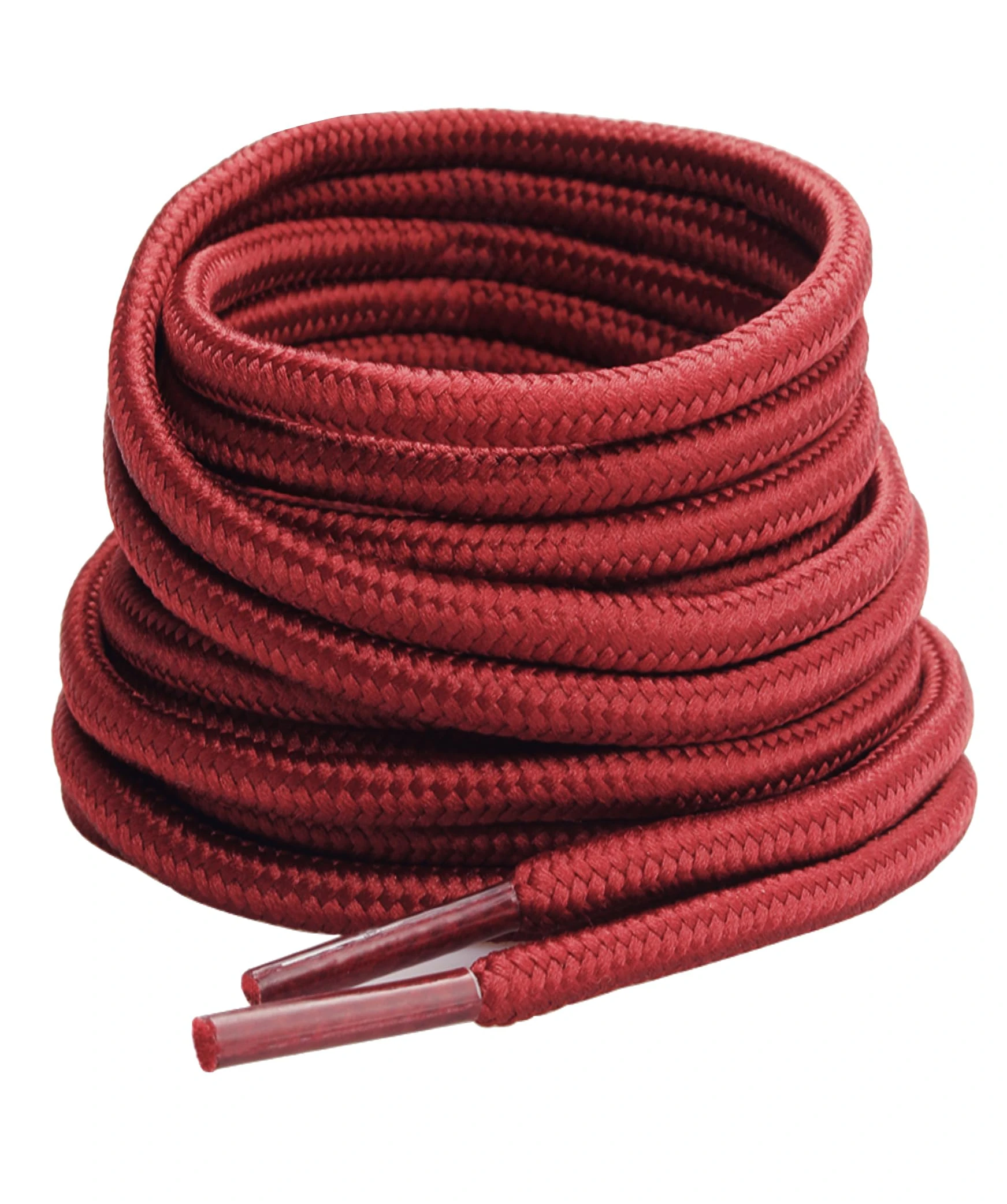 Gendewiner 1 Pair Dark Red 130 cm Long Round Boots Shoelace Hiking Boots Shoe Laces Replacements for School Football Trainer Laces