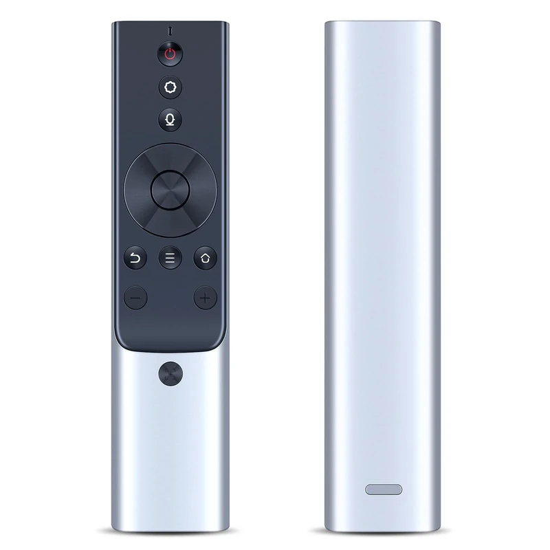 TCNOUMT New Replacement Voice Remote Control fit for XGIMI Horizon/Horizon Pro/Aura Projector, Silvery