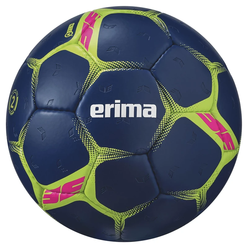 Erima Flash Pro Handball (7202502), Blue/Lime, 2