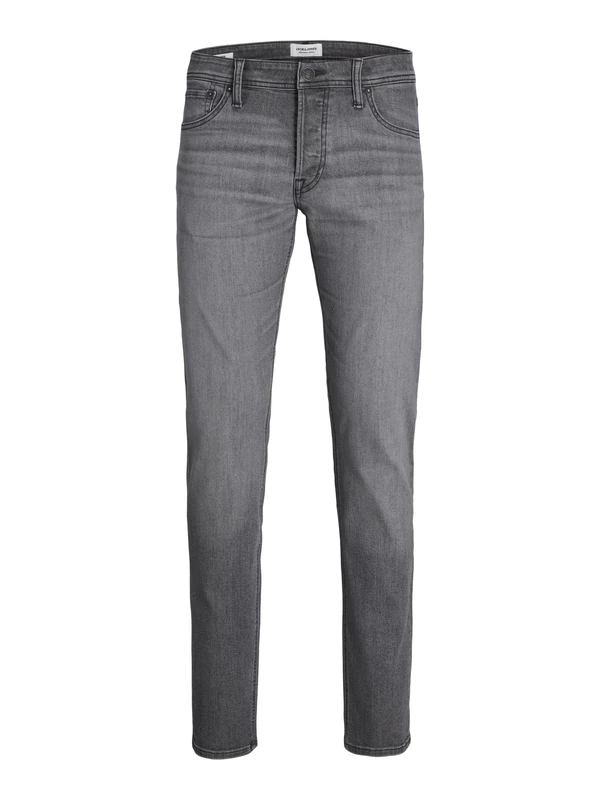 JACK & JONES Men's Slim Fit Jeans Plus Size Jjiglenn Jjoriginal SQ 703 NOOS PLS Slim Fit Jeans, Grey Denim, 50 W/32 L