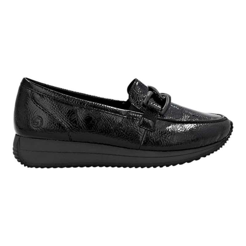 Remonte Women's D0H15 Loafer, Black (Black 02), 5 UK