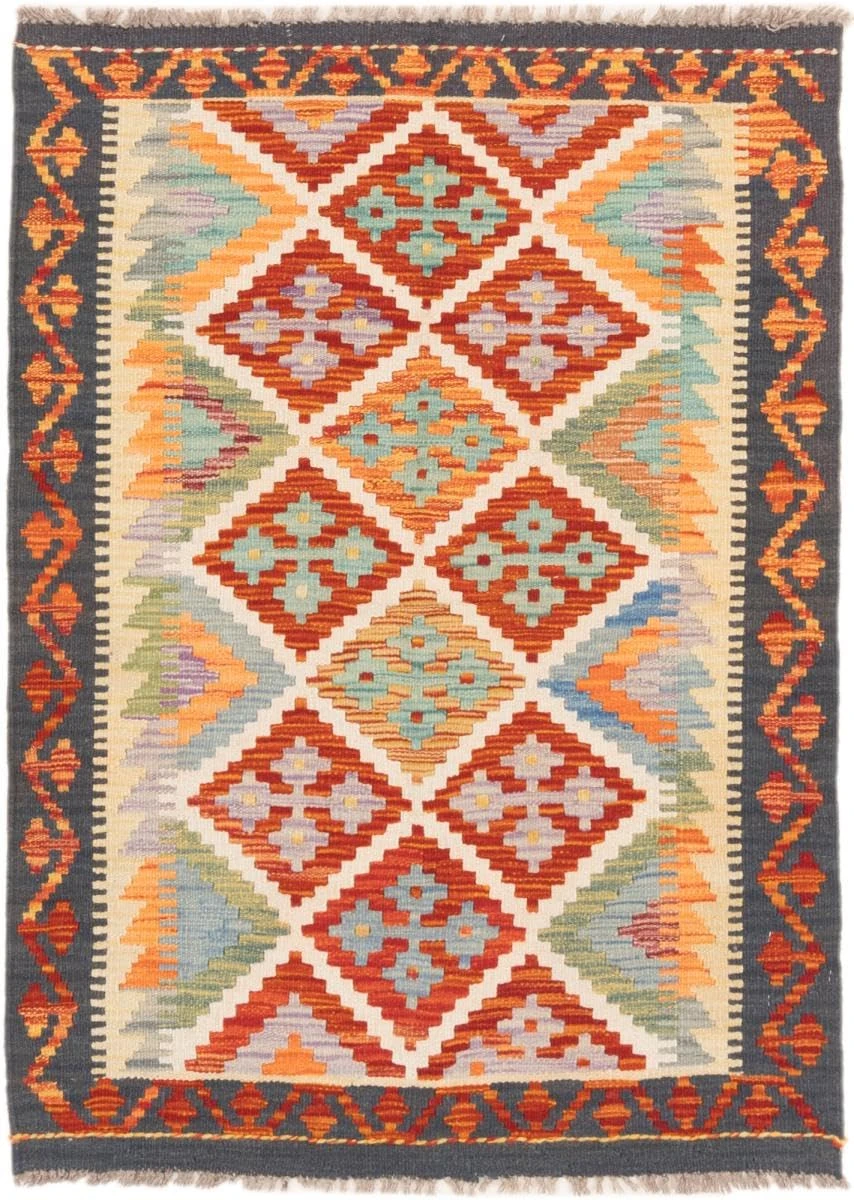 Nain Trading Kilim Afghan 85x129Handwoven Oriental Rug Rug Carpet Wool