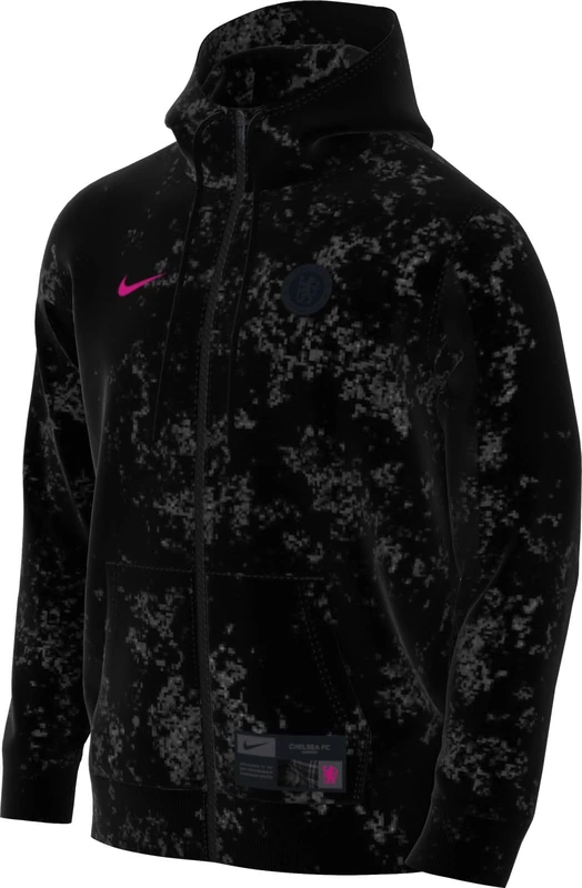 Nike Men's FC Chelsea Third French Terry Full Zip Football Hoodie (Men's) Hoodie
